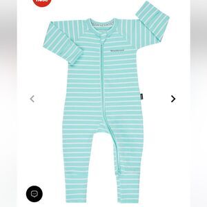 Bonds Wondersuit Jasmint/White 6-12 months NWT